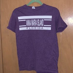 purple t-shirt